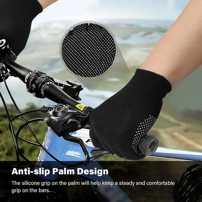 Breathable Anti-Slip Half Finger Gloves for Fitness Cycling Summer Gym Cycling Gloves for Men And Women Bicycle Riding Fishing