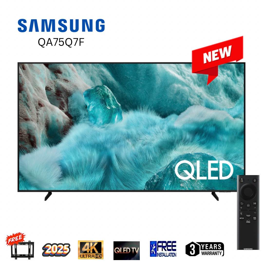 SAMSUNG 75 inch QLED 4K UHD Vision AI Smart LED TV QA75Q7F