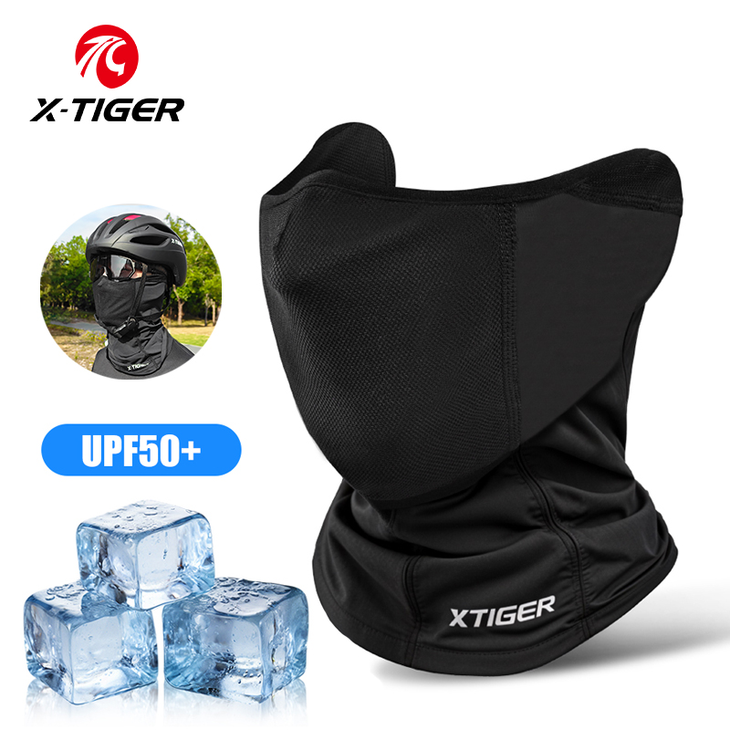 X-TIGER Summer Cycling Face Mask Breathable Sun Protection Scarf Outdoor Fishing Mountain Bike Bicycle Motorcycle Face Mask