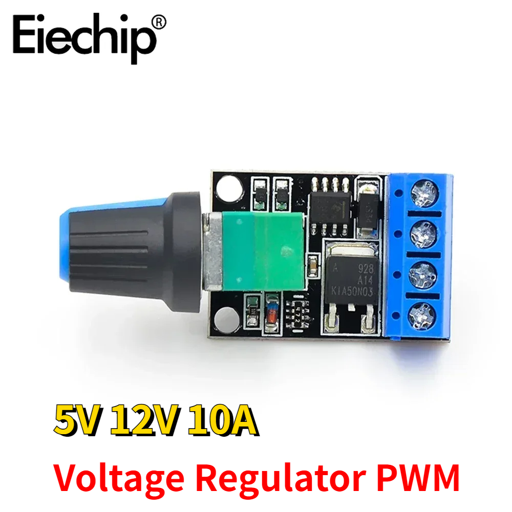 Professional 12V 24V 10A PWM Speed Regulator Dimmer DC Motor Speed Controller Fan Motor