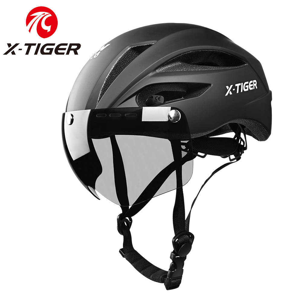 X-TIGER Ultralight Bicycle Helmet Cycling Safety Helmet One-piece Breathable MTB Road Bike Helmet Racing Bicycle Helmets