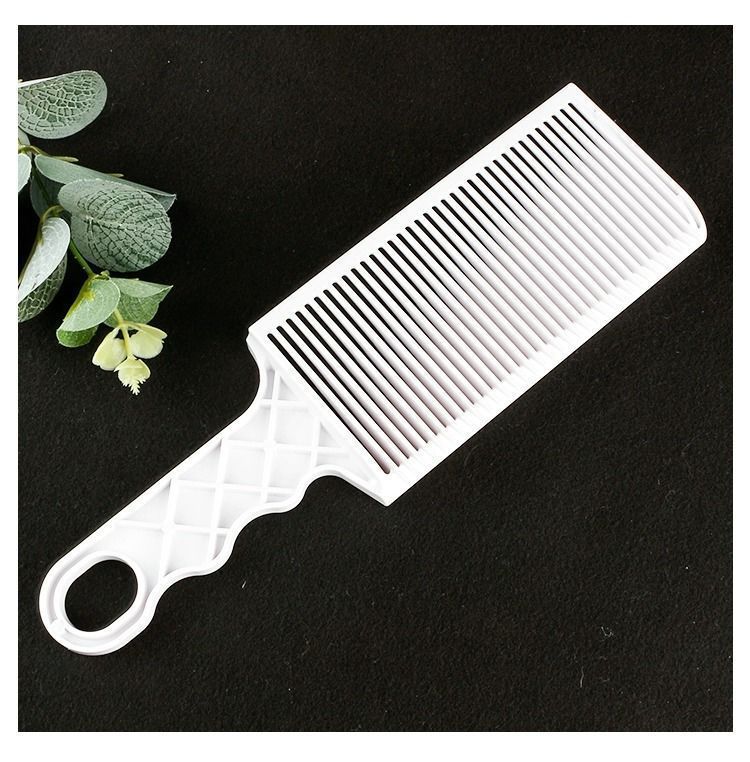 Professional Barber Clipper Hair Cutting Comb Men Adjustable Curved Flat Top Hair Clipper Fade Brush Salon Styling Tool