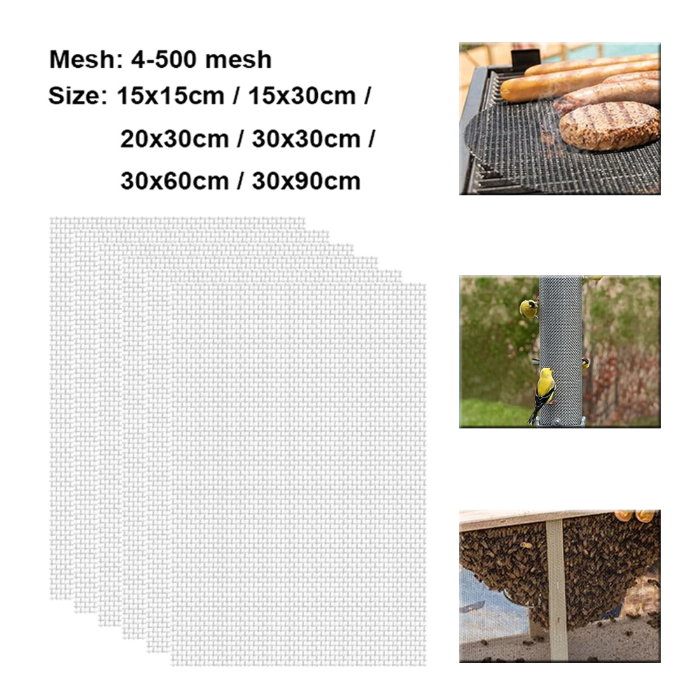 1PC 304 Stainlesss Steel Woven Wire Mesh Filter Screen 4-500 Mesh High Quality Metal Sheet for DIY Industrial Filtration