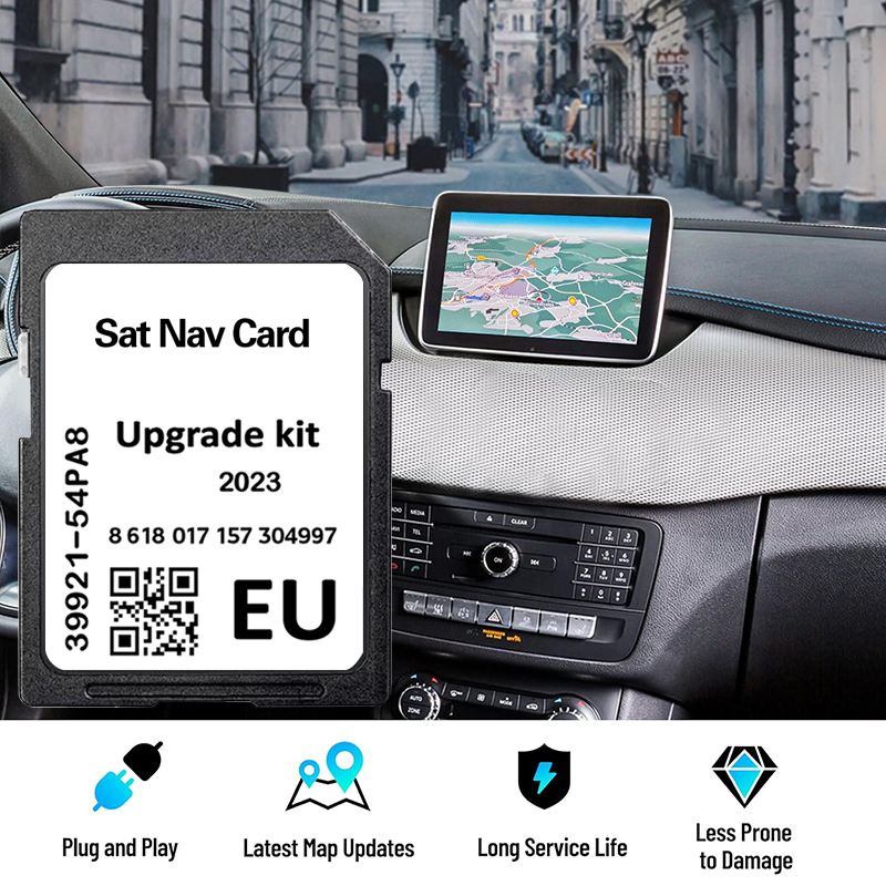 Sat Navigation for Suzuki Vitara/Swift/S-Cross/Ignis Car Maps SD Card Europe 2023 Latest GPS Card with Free Anti Fog Flim