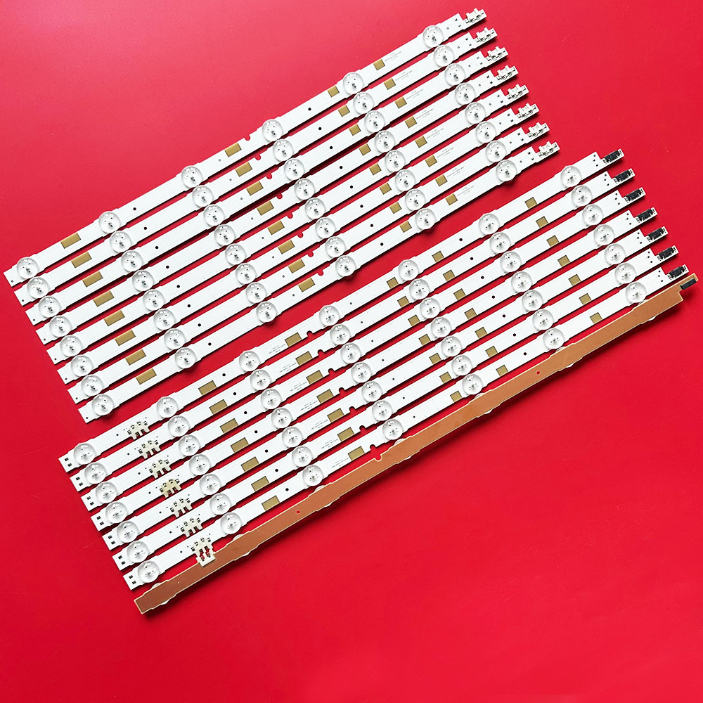 16PCS LED Backlight Strip Lamp for V5DR_500SCA_R1 500SCB UA50JS7200JXXZ UE50JU6870 UE50JU6850/70 UN50JS7000 UE50JU6800