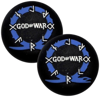 God of War 2PCS Silicone Analog Controller Joystick Thumb Stick Grip Cap Covers for PS2,PS3,PS4,PS5,Xbox 360,Xbox One,Nintendo Switch Analog Stick Caps Replacement