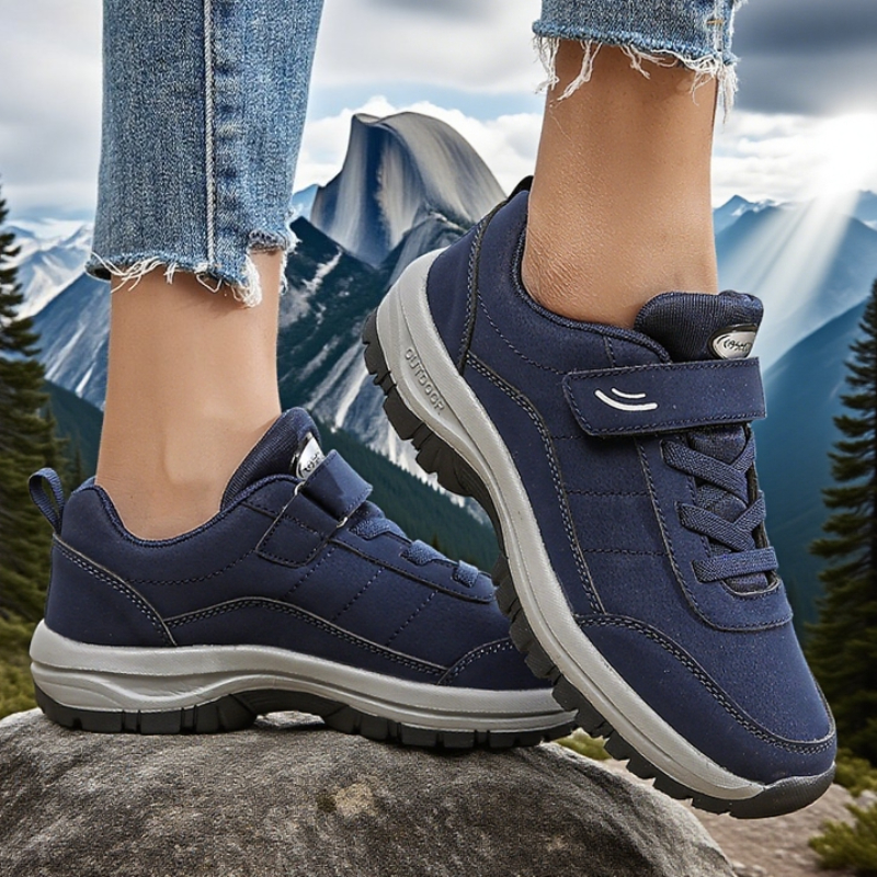 Spring and Summer Women Sneakers Fashion Luxurious Wedge Design Outdoor Platform Walking Shoes 2025 Travel Camping Hiking Shoes