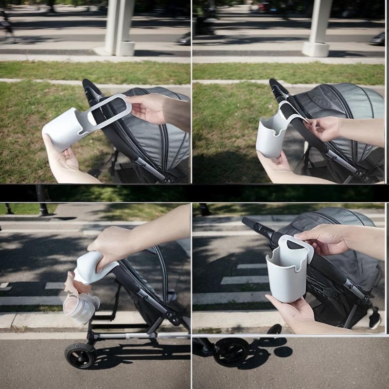1PC Universal Silicone Bottle Holder, Perfect for Baby Strollers, Bicycles, Wheelchairs- Comes with Storage Bag
