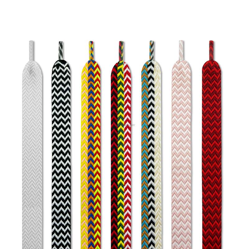Flat Shoelaces for Sneakers AF1 Shoe Laces 2.5CM Width Shoelace Luxury Brand Laces Shoes 100/120/140/160cm Shoestrings 1Pair