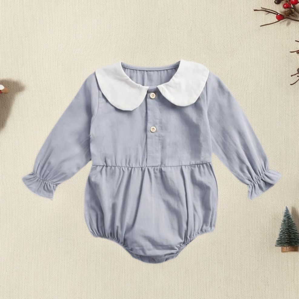 Sanlutoz Autumn Cotton Fashion Baby Girls Bodysuits Spring Sweet Newborn Onesies Princess