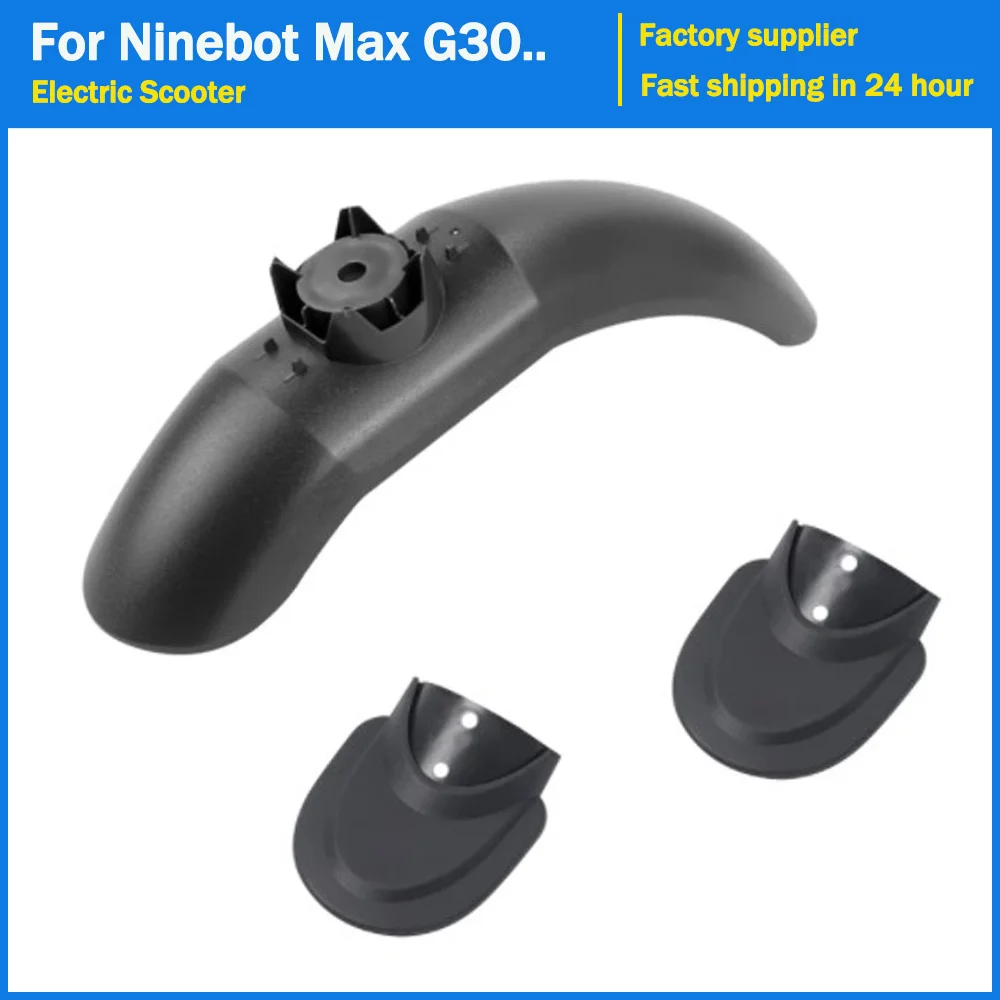 Front Mudguard Fender and Waterproof Spoiler for Ninebot MAX G30 G30D Electric Scooter Tire Splash Proof Fender Replacement Part