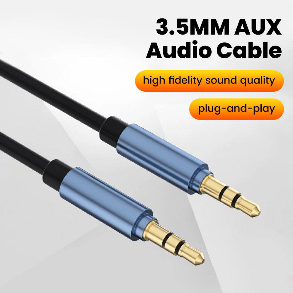 Type-C/3.5MM To 3.5MM Audio Cable Flexible Car Spring AUX Cable Adapter For Phone Tablet Connect To Speaker Headphone