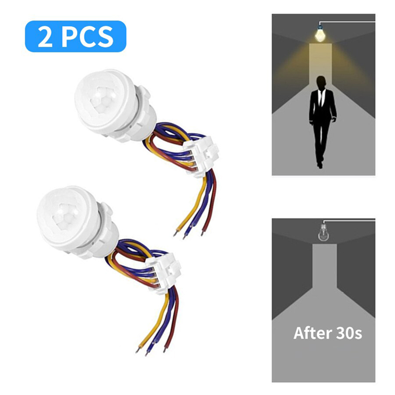 Smart Pir Sensor Detector Switch Human Body Infrared Auto On Off Light 110v 220v For LED Lamp Ceiling Light Panel Lights