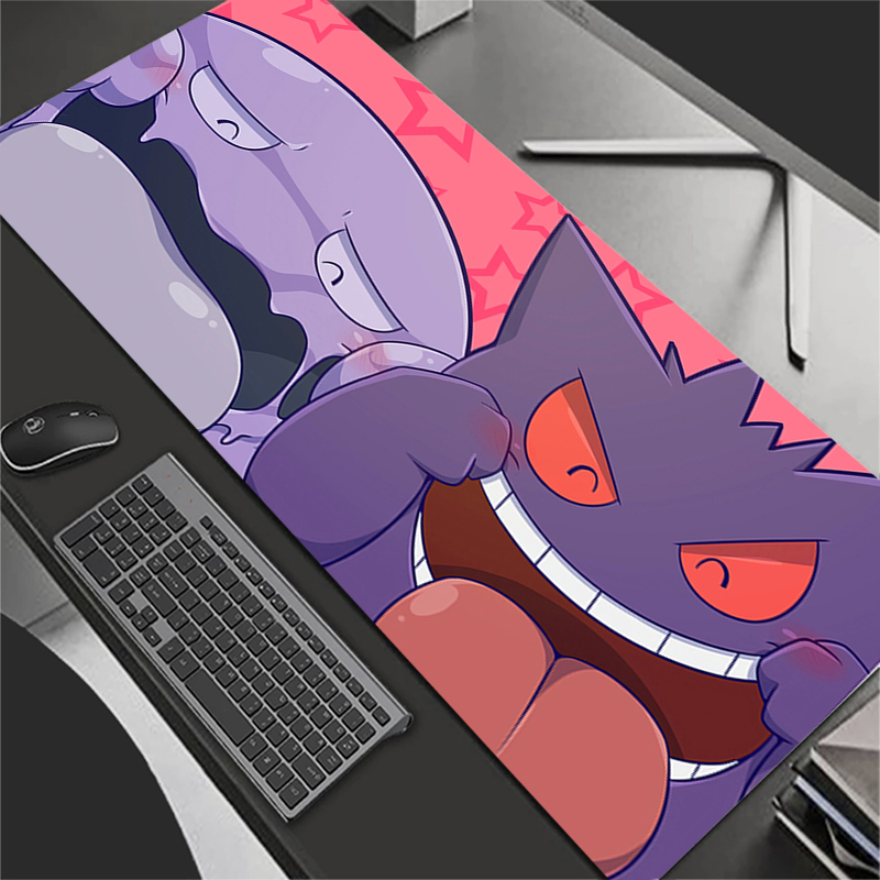Extra Large Gaming Mouse Pad Pokemon Pikachu Computer Gamer Laptop Keyboard Carpet Mouse Mat Non-Slip Table Rug
