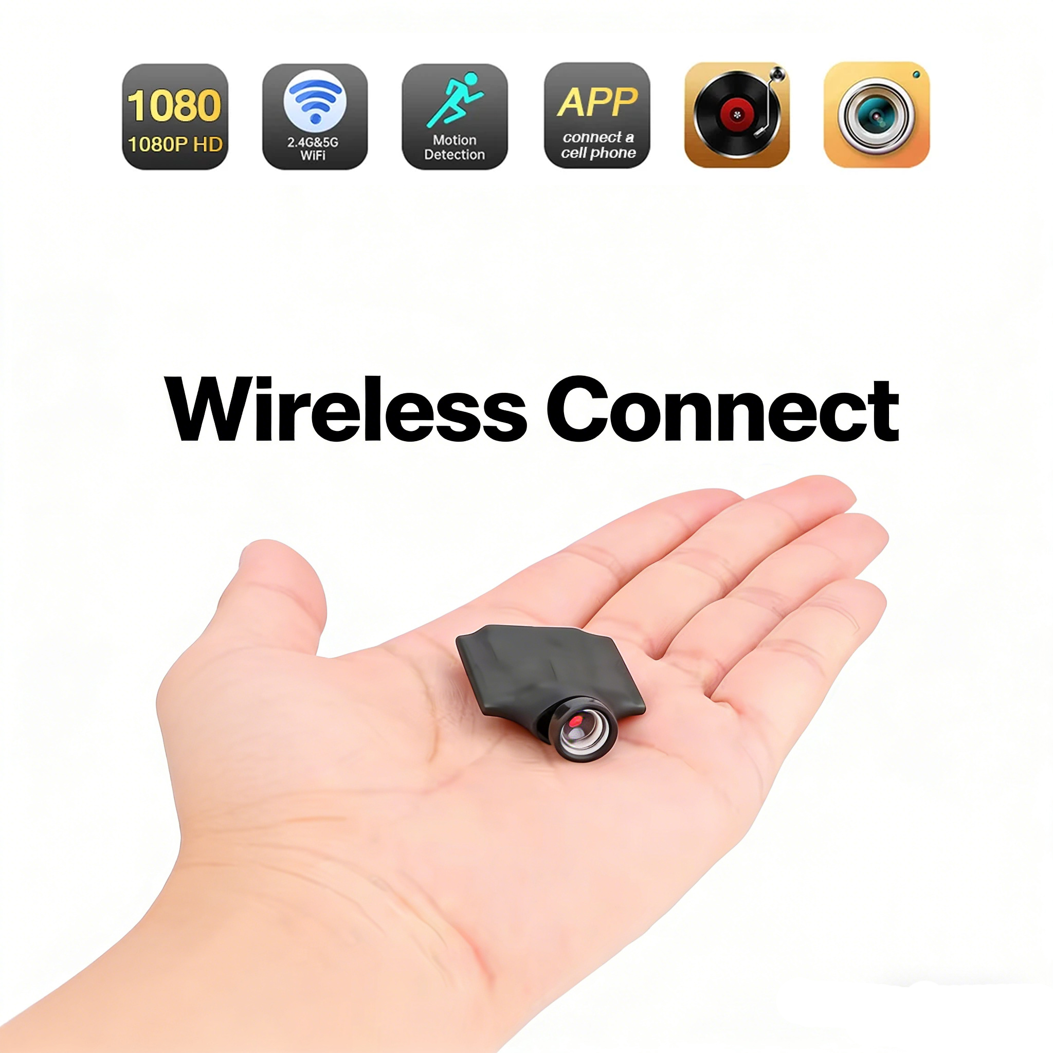 HD 1080P Mini Wifi Camera DlY IP Camera Smallest Video Recorders MotionDetection Home Baby Monitor Video Surveillance Cam