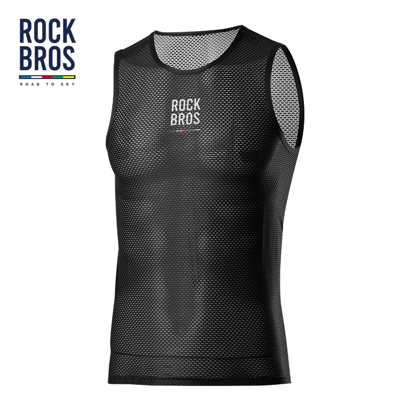 ROCKBROS ROAD TO SKY Summer Bicycle Vest Men Women Quick Dry Anti-sweat Sports Bike T-shirts Cycling Sleeveless Base Shirt Tops