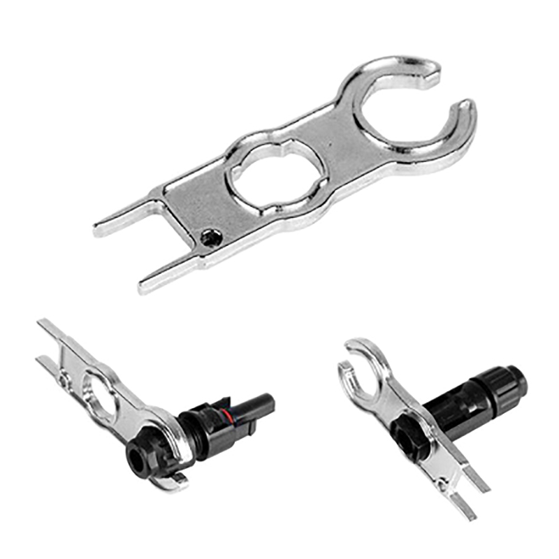Wrench PV Connector Cap Special Wrench Component for Solar Panel Repair And Maintenance Metal MC4 Connector Tool