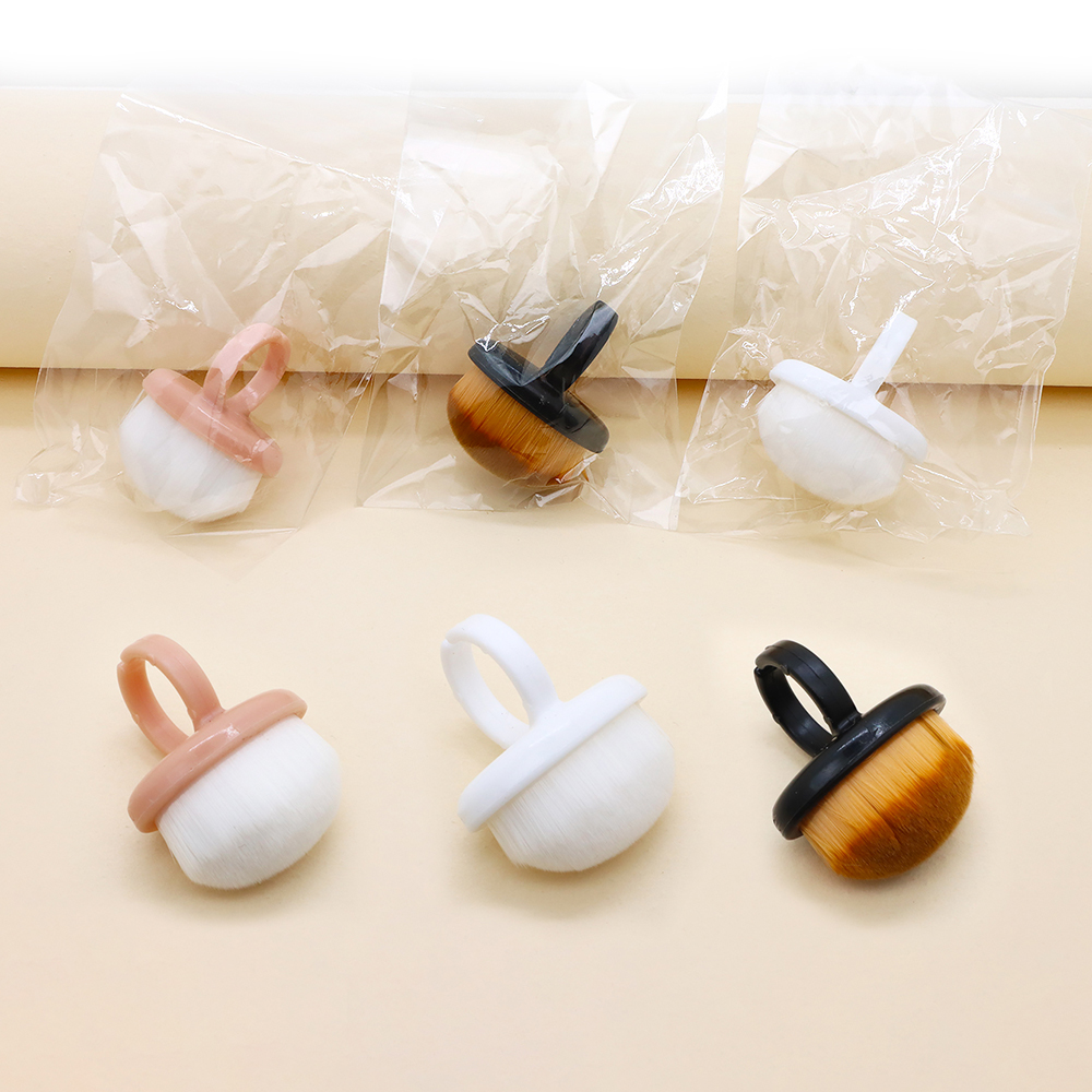 5Pcs Professional Salon Nail Dust Ring Brushes Unscented Manicure Pedicure Acrylic UV Gel Powder Remover Portable Nail Care Tool