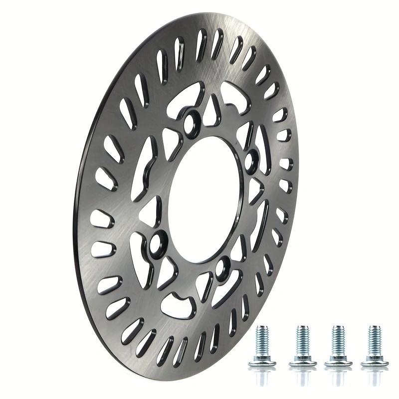 190mm 210mm 220mm Steel Dirt Pit Bike Off Road Motorcycle Front Rear SDG Wheel Disc Brake Disk Rotor Plate Install Bolt Screw