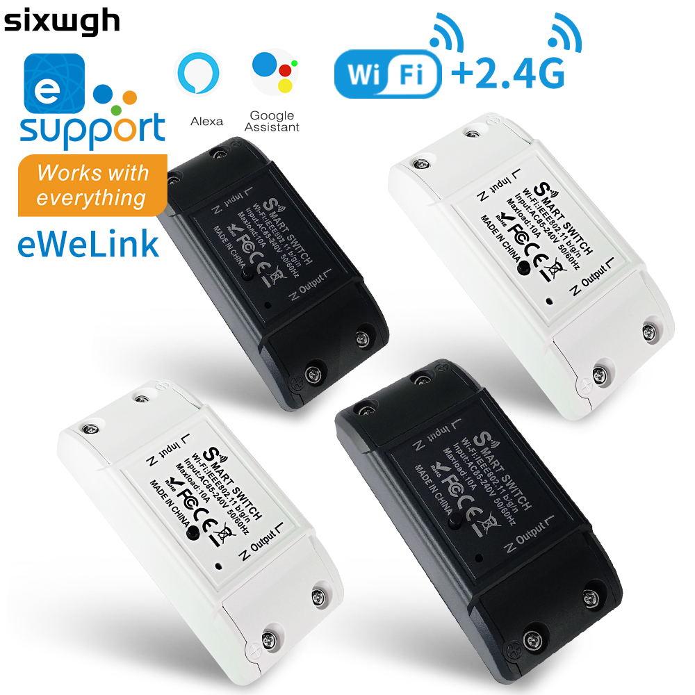 WiFi eWeLink Smart switch Timer switch circuit breaker support RF2.4G remote control works with ALexar home vioce control
