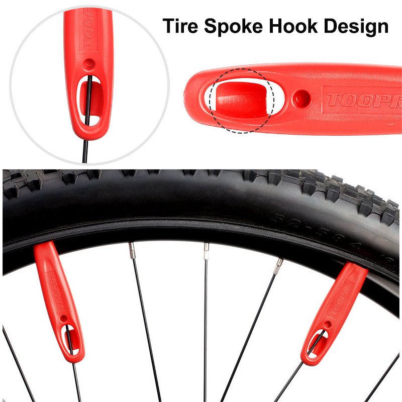 Toopre Bicycle High Quality NylonTire Lever Lightweight Tire Pry Bar Crowbar MTB Bike Wheel Repairing Tool Tire Opener Remover
