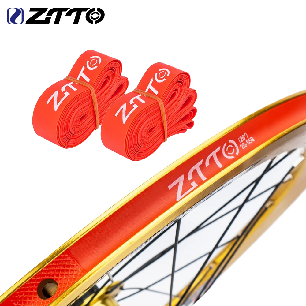 ZTTO 2pcs Bicycle Nylon Rim Tapes Rim Strips For 14 16 18 20 22 24 26 27.5 29 Inch 700c MTB Mountain Road Bicycle Folding Tire