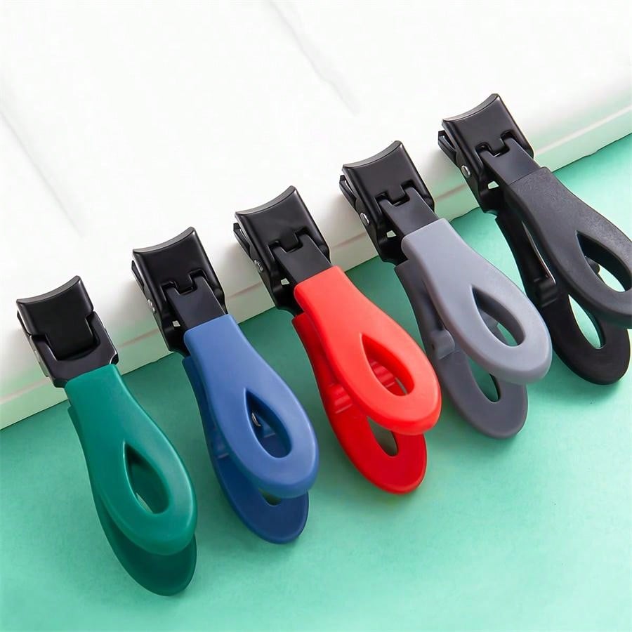 1pc Portable Ultra Nail Clippers Stainless Steel Wide Jaw Opening Anti Splash Toe Fingernail Trimmers For Woman Man