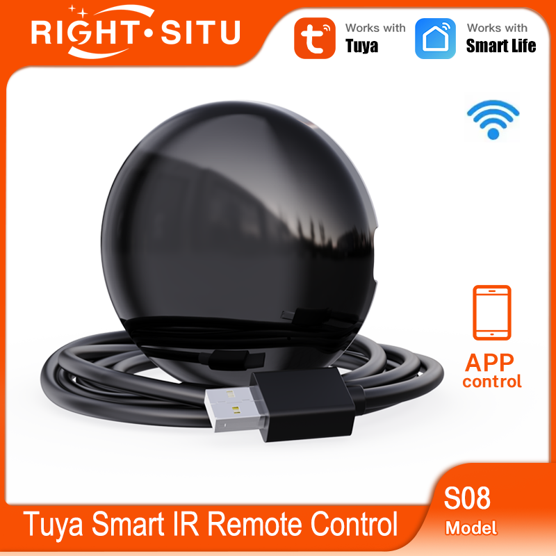 Tuya WiFi IR Remote Control for Air Conditioner TV, Smart Home Infrared Universal Remote Controller For Alexa, Home