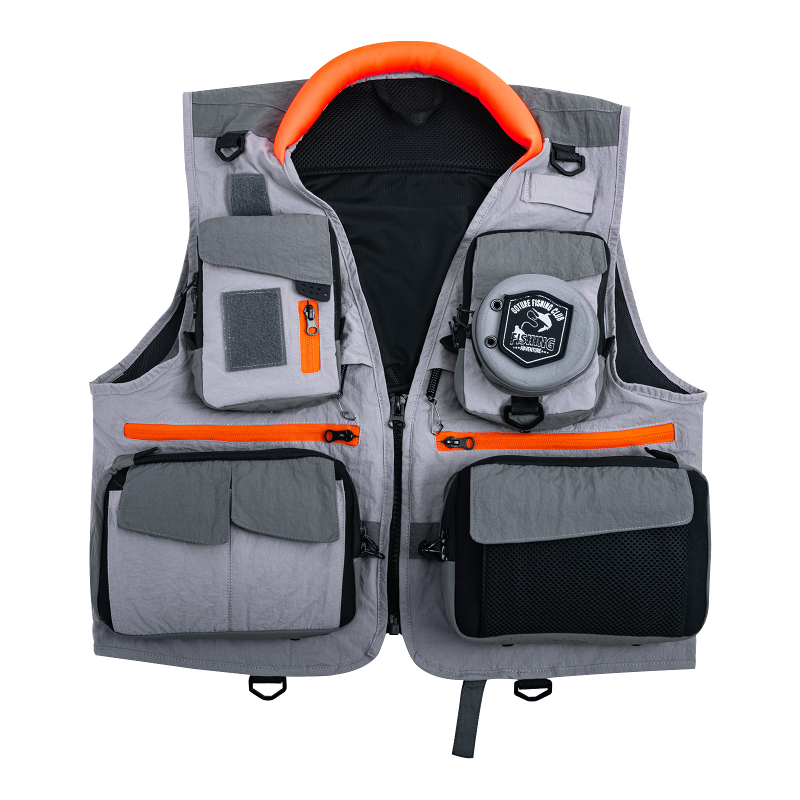 Goture Outdoors Fly Fishing Vest Nylon Lightweight Breathable Fly Fishing Vest Pack Men Women Adjustable Size Multi-pocket Vests