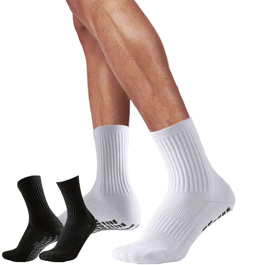 Men Women Shockproof Non Slip Grip Socks Breathable Sports Football Basketball Baseball Rugby Soccer Cycling Running