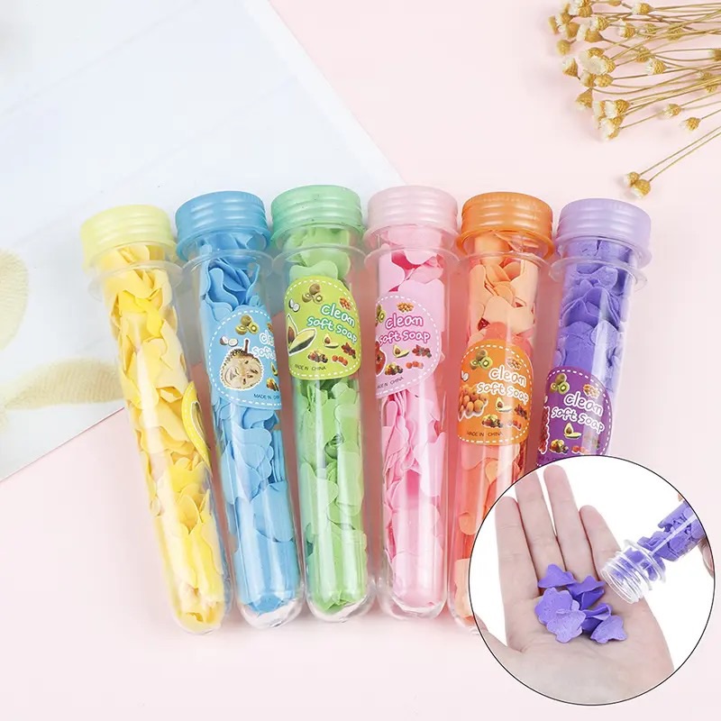 Portable Hand Washing Soap Paper Tube