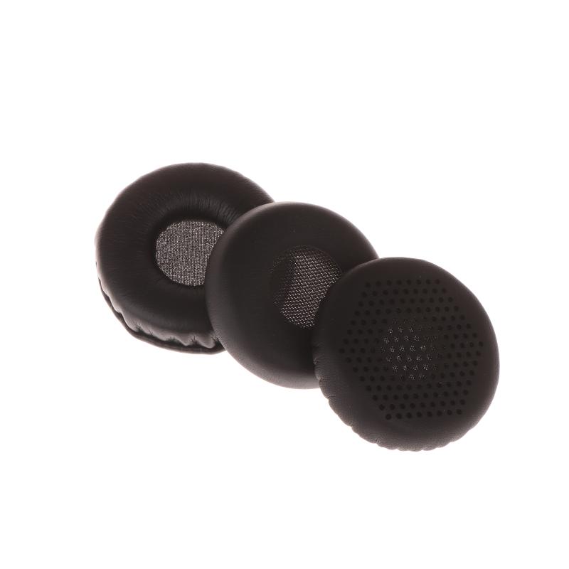 2PCS Professional Protein Leather Headphone Ear Cushions For Jabra Evolve 20 20se 30 30II 40 65 65+ Replacement Earpads ja 3