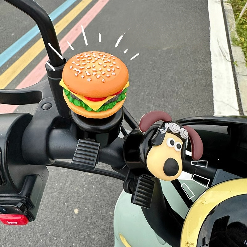 Xunting Bike Bell Cute Cartoon Horn MTB Road Bikes Children's Scooter Road Bike Bell Easy Installation