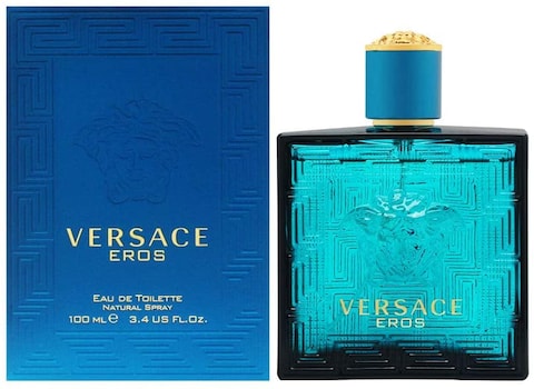 Versace Eros for Men 3.4 oz Eau de Toilette Spray 100ml
