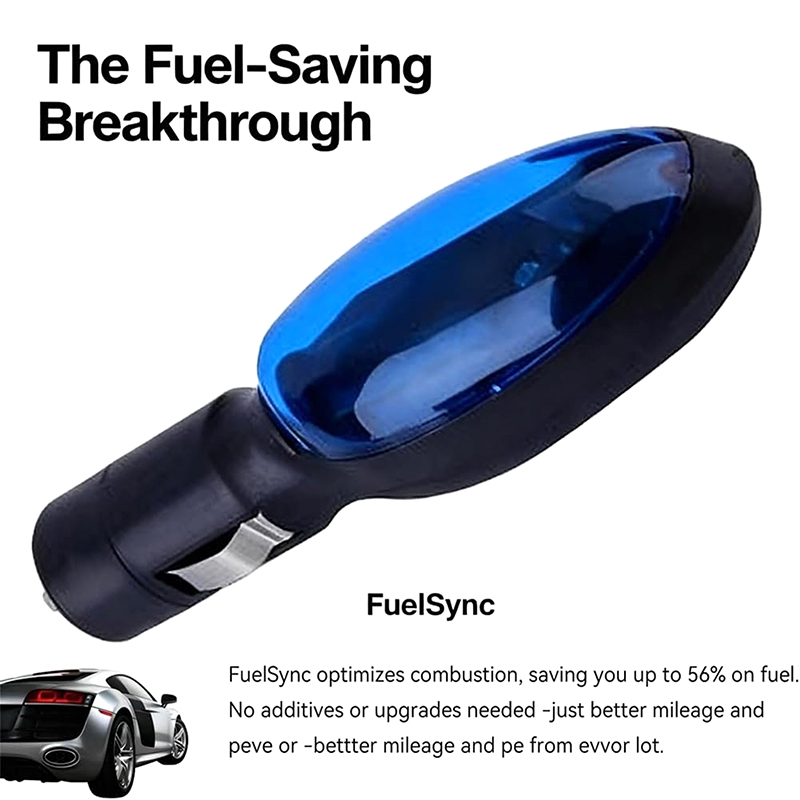 For Reduced Fuel Waste Enhanced Engine Power And Torque With Compact Portable Design For Vehicles Car Fuel Saver Fuelsync
