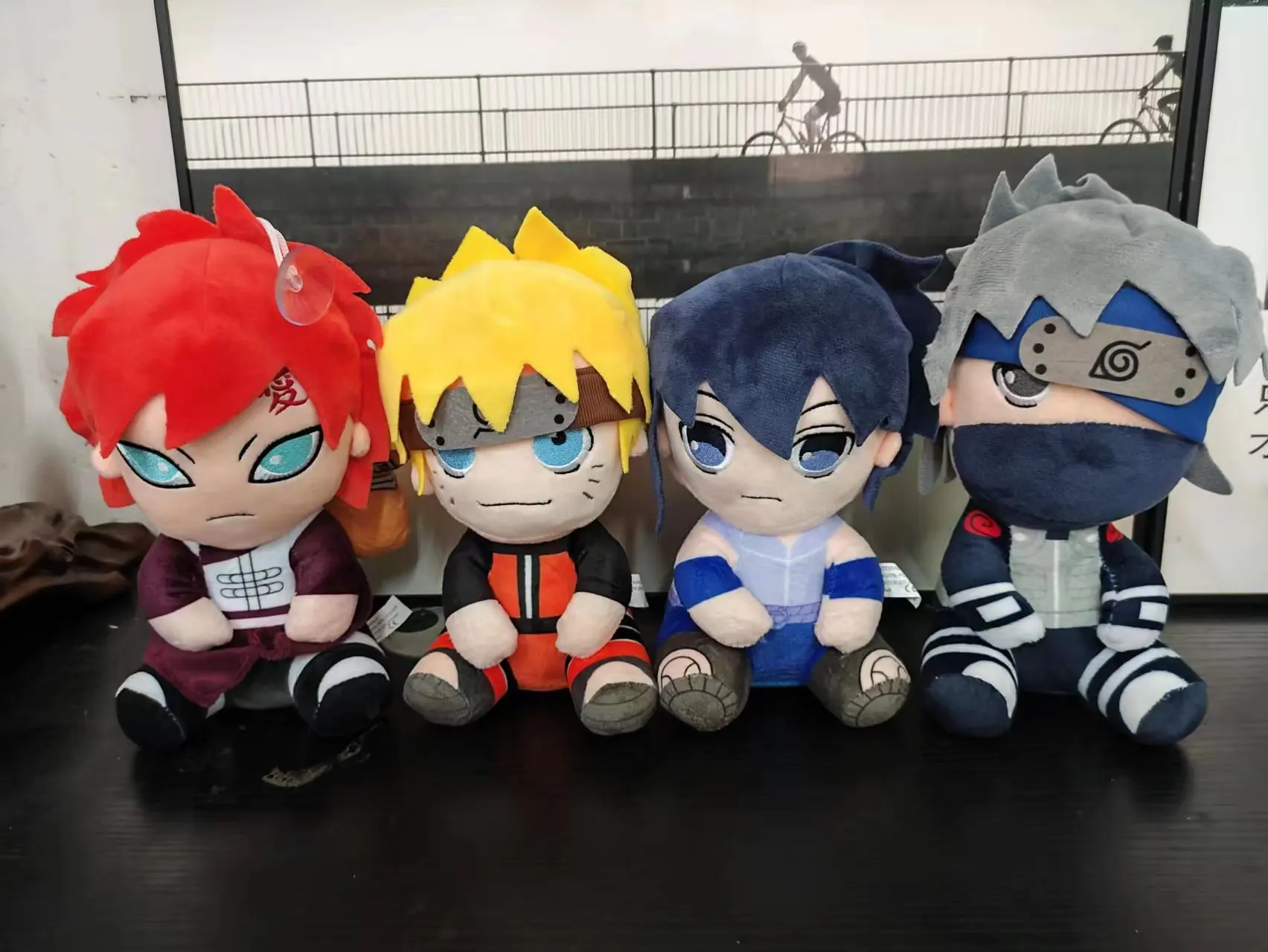 20CM New Naruto Plush Doll Creative Cute Pillow Kakashi Uchiha Itachi Simulation Doll Children's Birthday Collection Toys