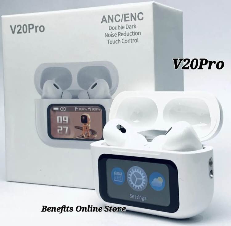 AirPods Double Dark Noise Reduction Digital Touch Control ANC/ENC Effective Sound Strong Bass