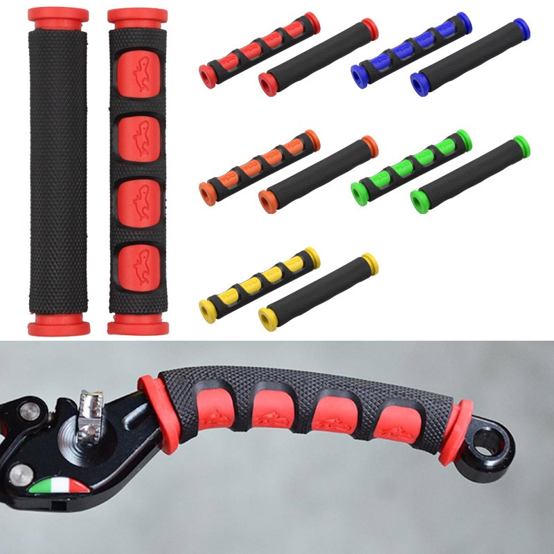 1Pair Motorcycle Brake Handle Silicone Sleeve Anti-Slip durable Moto Bicycle Protective Clutch Handlebar Levers Moto Accessories