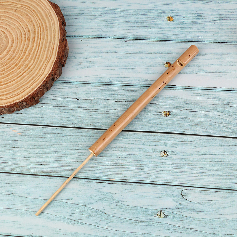 1Pc Bamboo Musical Instrument Bird Whistle Flute Mini Music Rhythm Sound Lark Bird Toys for Kids Holiday Whistling Toy