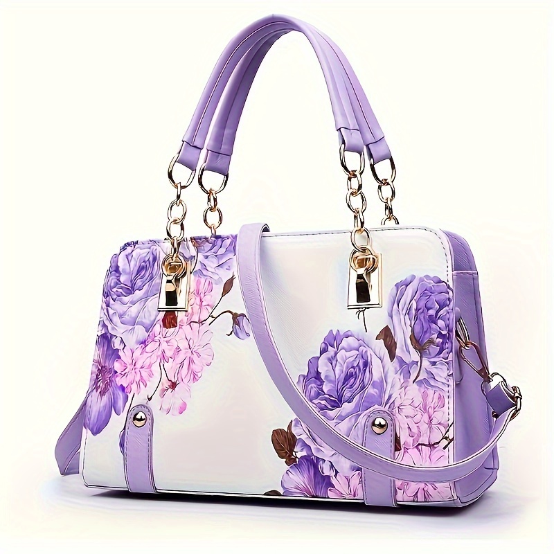 1pcs European and American Fashion New Ethnic Style Handbag Blue and White Porcelain Women's Crossbody Bag Retro Fashion Bag