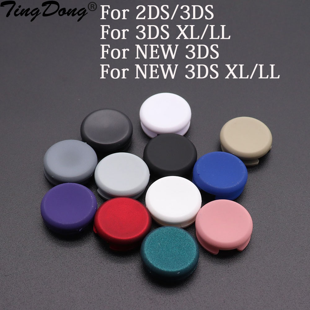1pcs For 3DS 3DSXL 3DSLL Analog Controller Stick Cap 3D Joystick Cap For New 2DS 3DS LL XL Thumbstick Button