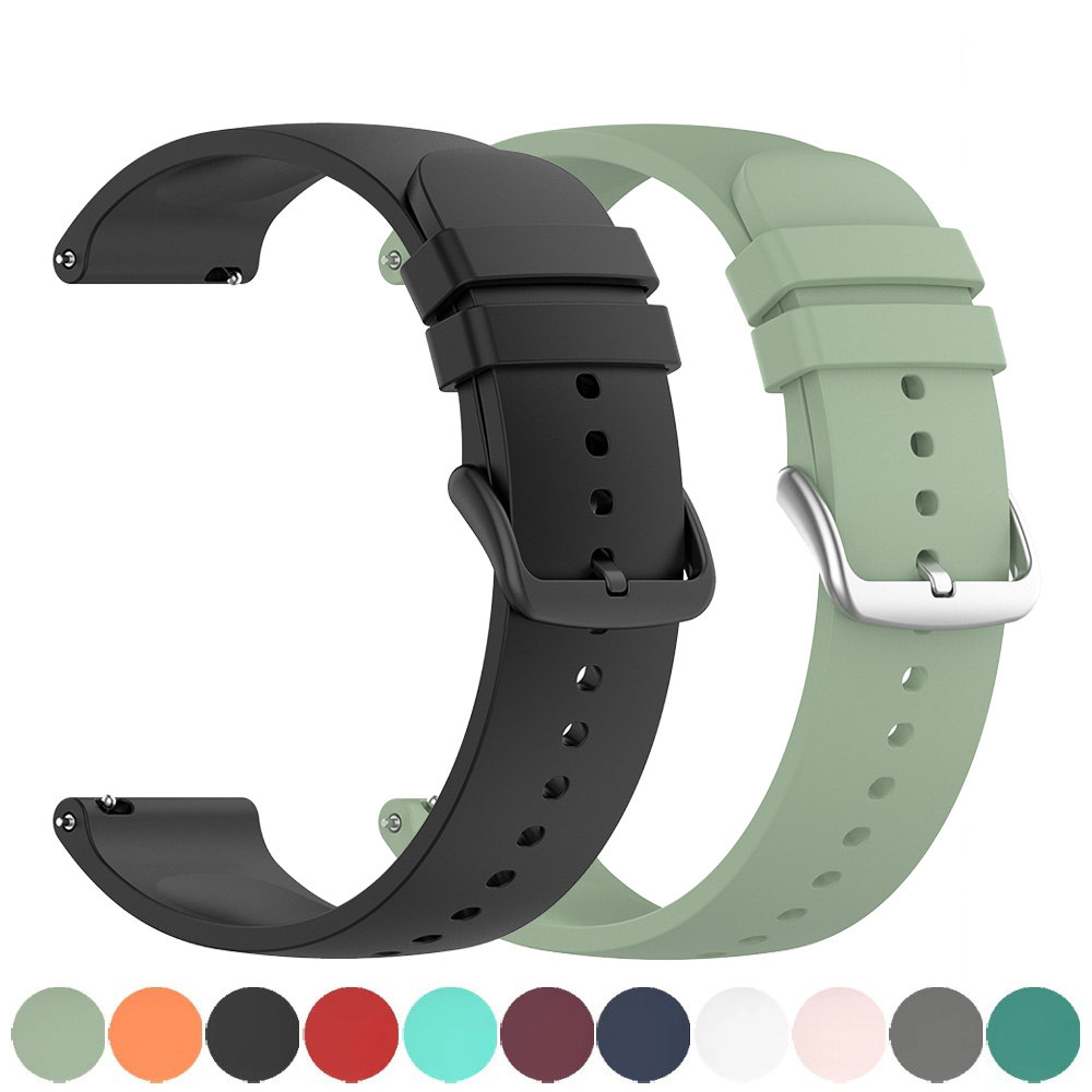 For Mibro C3 C2 Smartwatch Strap Silicone 20mm 22mm Quick Release Band For Mibro Lite2/X1/A1 A2/T2/Color/Lite Correas