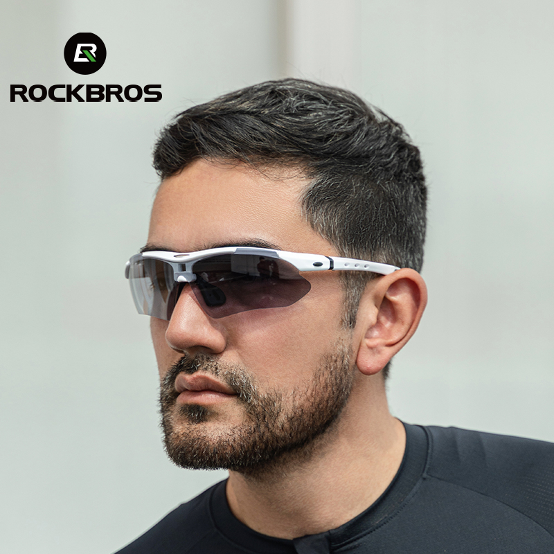 ROCKBROS Photochromic Bike Glasses UV400 Sun Protection Goggles Bicycle Sunglasses Sports Men Women Outdoor Eyewear