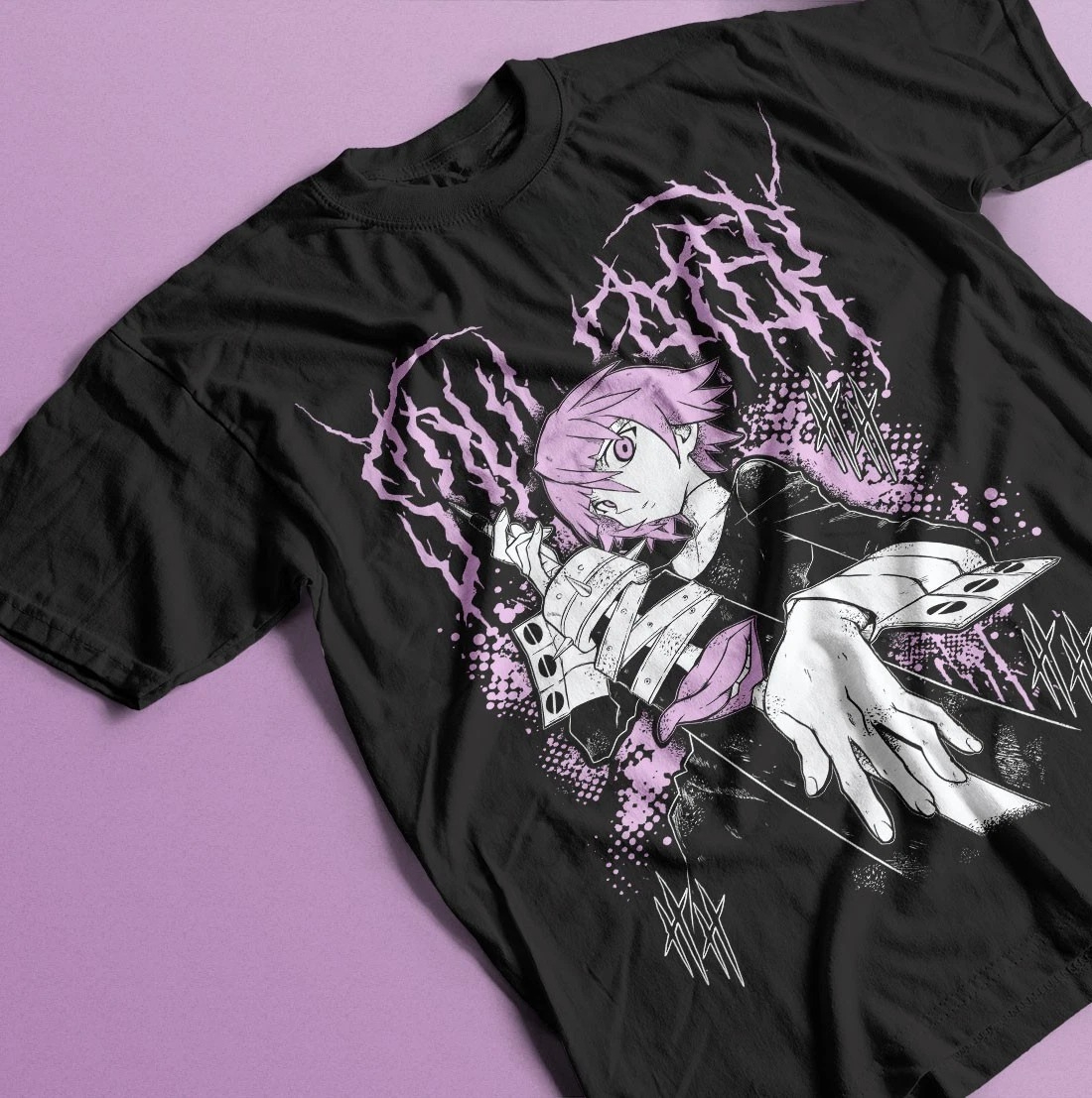 2026 New Year Hot Sale Crona T-shirt Soul Eater Death The Kid Japanese Anime Shirt All Sizes