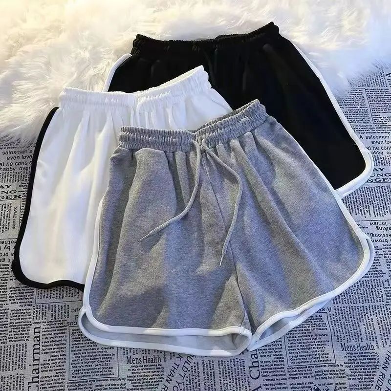 Ladies Girl Shorts Streetwear Female Women Fitness Joggers Sports Running Breathable Plus Size Short Pants Summer Casual Bottoms