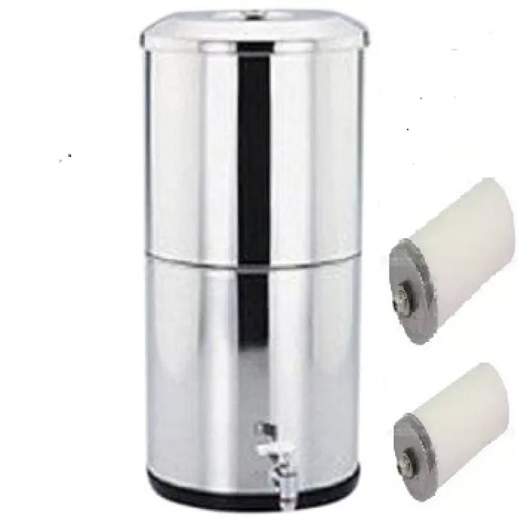 Diamond 21 Ltr Stainless Steel Water Filter With 2 Filter Candle