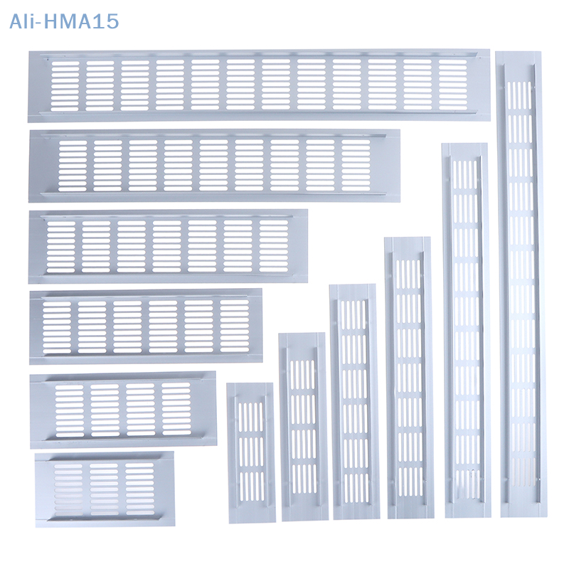 1pc Aluminum Alloy Vents Perforated Sheet Air Vent Plate Ventilation Grille Suitable For Cabinets, Wardrobes, Cupboards