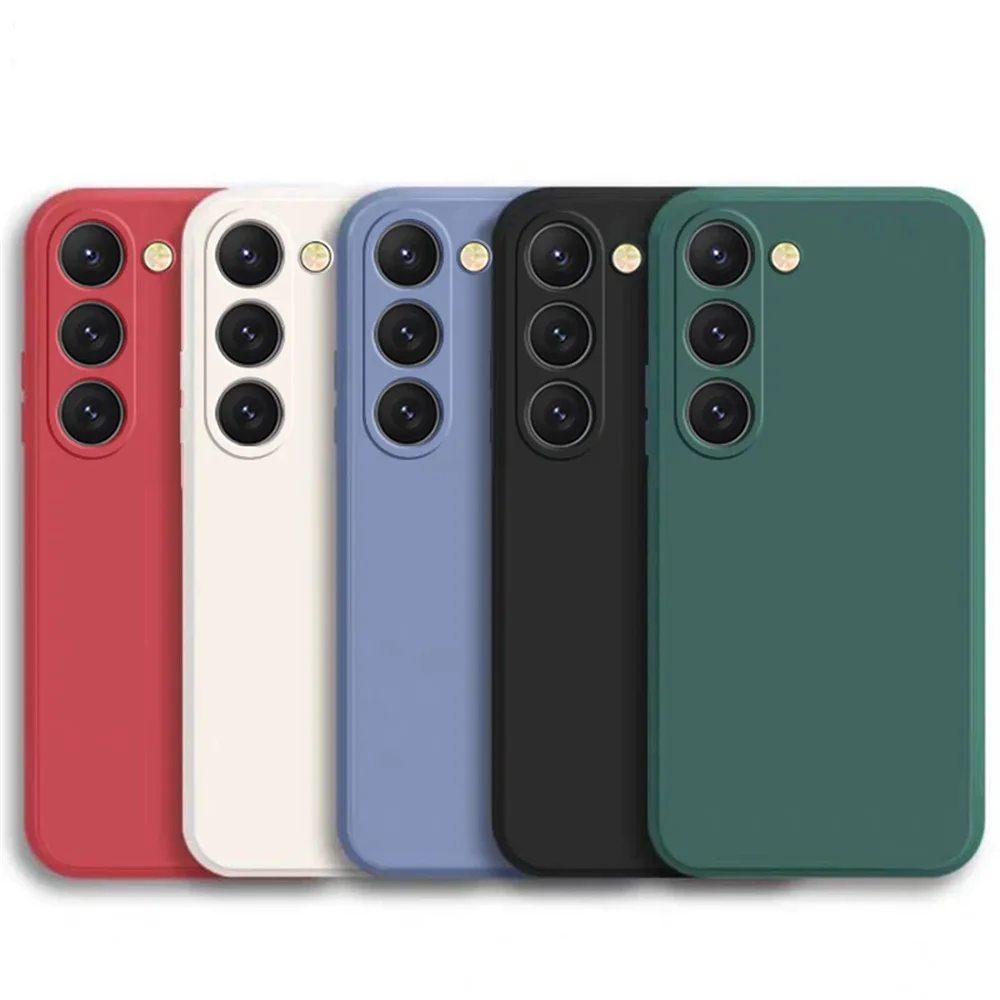 luxury Case For Samsung Galaxy A15 A25 A33 A33 A35 A42 A50 A51 A52 A53 A54 A55 A56 A71 A72 Liquid Silicone Soft Case Thin Cover