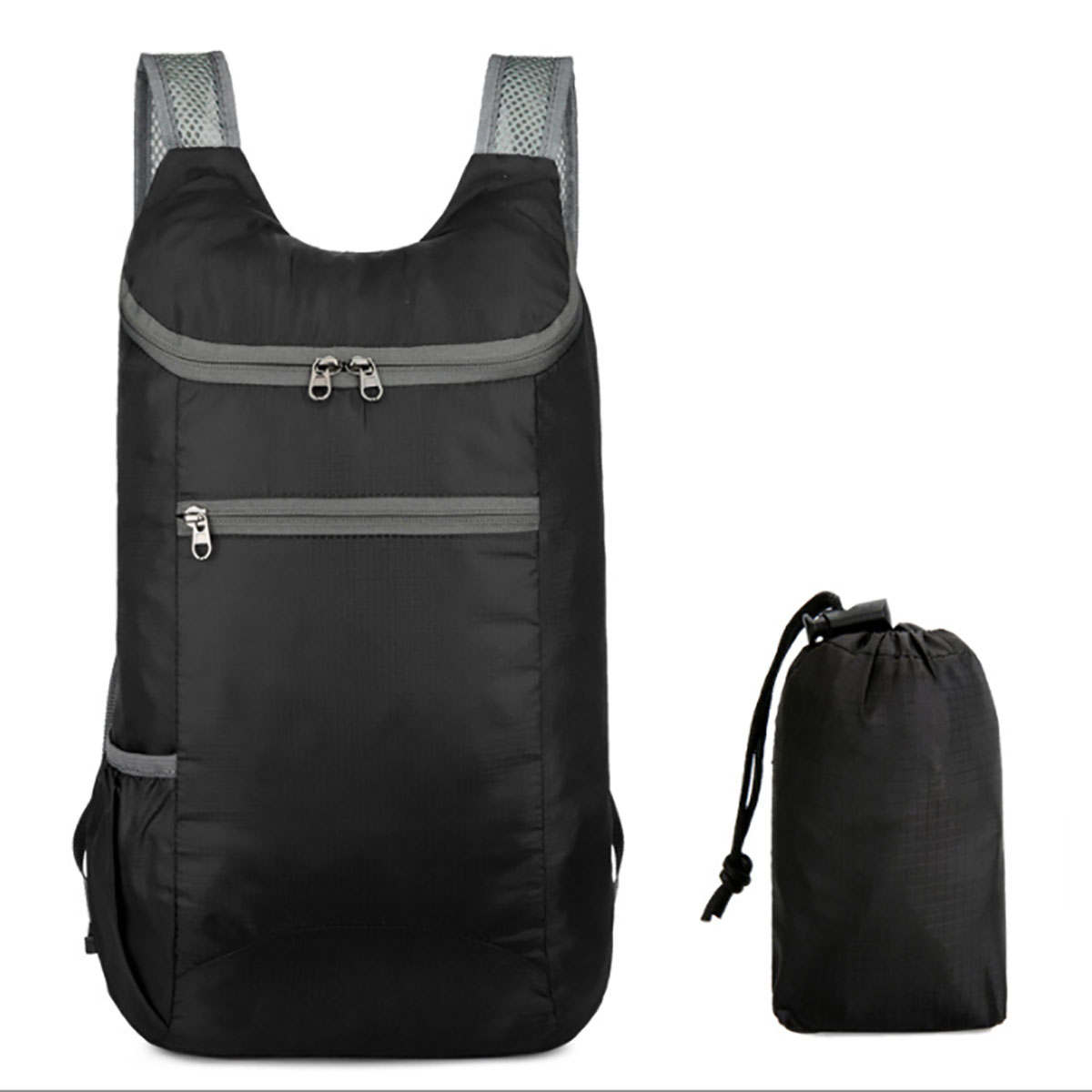 1pc Weekend Travel Bag Foldable Waterproof Tear-resistant Lightweight Backpack Large Capacity Travel Business Sports Backpack