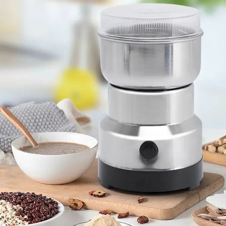 Nima 4 Blade Mini Portable Electric Mixer Grinder | Portable Stainless Steel Mixer Grinder